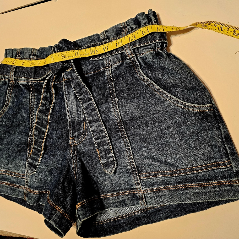 Maurices Dark Blue Jean Shorts
